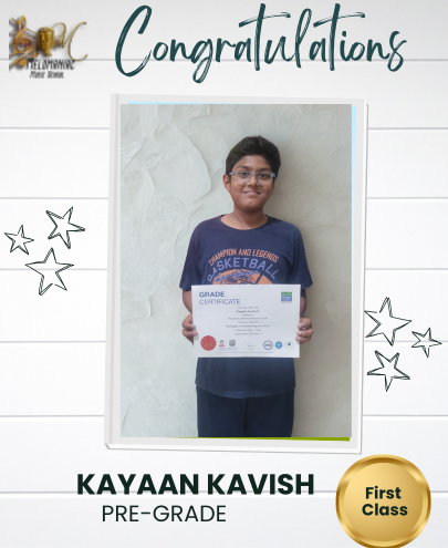 Student award moment